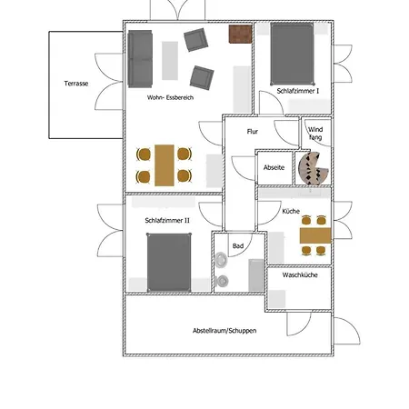Amrumbank Terrasse Apartman